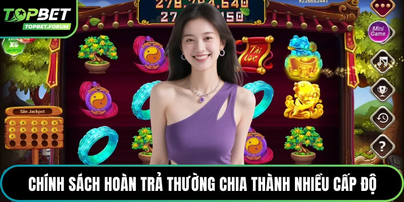 Chính sách hoàn trả thường chia thành nhiều cấp độ