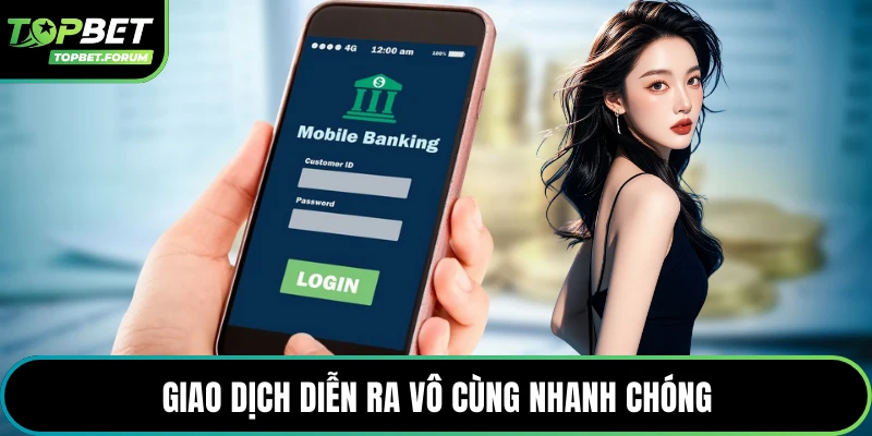Giao dịch diễn ra vô cùng nhanh chóng